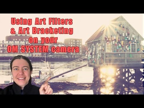 Art filters and Art Bracketing on your OM SYSTEM camera