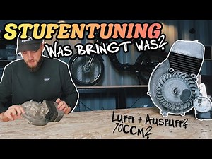 Neues Piaggio Ciao TUNING Projekt [Tuningstufen ausprobieren]