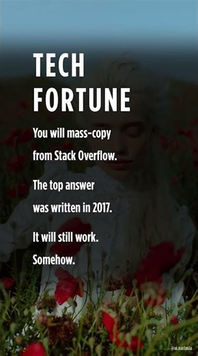 🔮 Copied a regex from Stack Overflow yesterday.