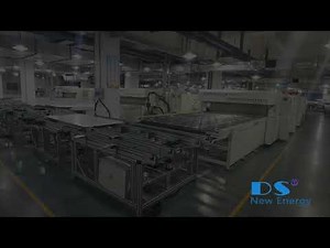 Laminating of solar panel production