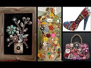 50+ IDEAS TO UPCYCLE YOUR OLD JEWELRY INTO ART | ep2