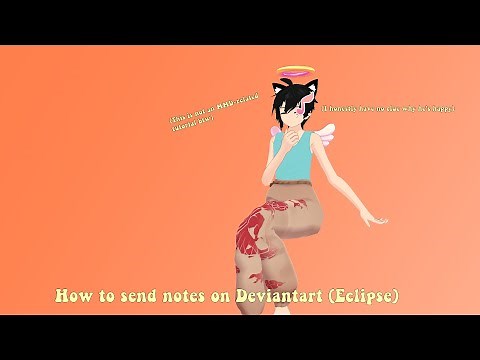 .: Tutorial :. How to send notes on Deviantart (Eclipse)
