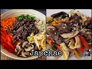 How to cook easy and delicious JAPCHAE ( Korean Stir fried glass noodle )