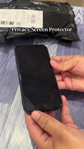 Privacy Screen Protector.. The easiest installation- clear dust and align correctly before actual installation. #phone #screenprotector #diy #iphone #lesshassle