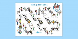 Initial 'G' Board Game