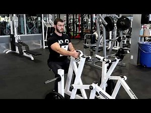 Plate-Loaded Machine Row - Unilateral - Neutral-Grip