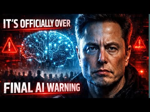 Elon Musk 'It's Officially Over' ll Final AI Warning