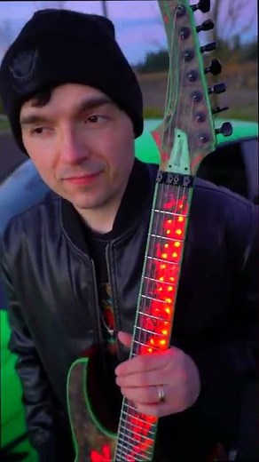 INSANE Guitar Reveal (LED NECK AND BODY)