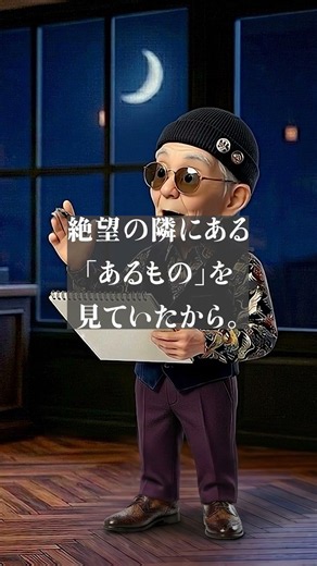 アンパンマンの生みの親🥐やなせたかしが教えてくれた『どん底から希望を見つけ出した「8つの言霊」』 〜生きる意味のつくり方〜 ショート