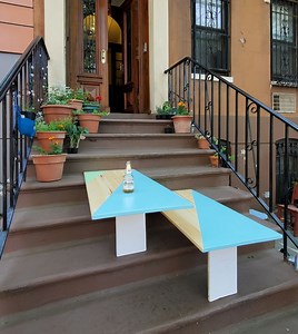 Stoop Tables for Hanging Out on Your Stoop - Etsy