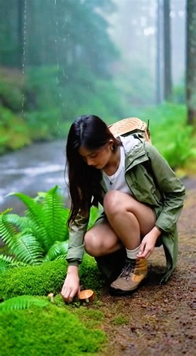 ASMR natural forest and stream sounds 00034. #asmr #nature #rainoundforsleep