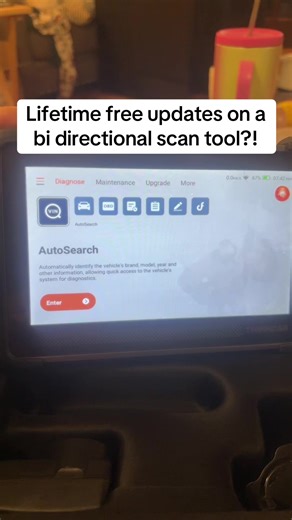 Such an amazing scanner with lifetime free updates. If you have to make a key, the price alone is worth it. #tiktokshopblackfriday #tiktokshopcybermonday #bidirectionalscanner #obd2scanner #mechanic
