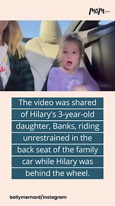 3.9K views | Hilary Duff Defends Allowing Her 3-Year-Old to Ride Without a Car Seat After Controversy Read more >bit.ly/3LR2Kxk | CafeMom | Facebook