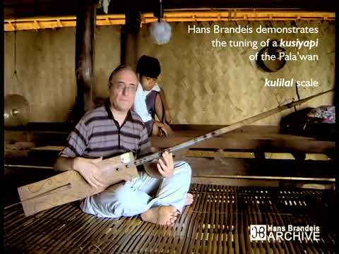 Tuning and Scales of a Pala’wan KUSIYAYPÌ (no music here)
