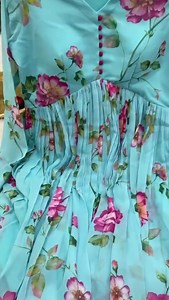 .C320011698888RU NEW SIZE - *S-36,M-38,L-40, XL- 42, XXXL 44 Fox Gerorrget Gown With Dupatta , pant , *Febrics Type Gown Febrics Fox Georgette Heavy Quality Fabric With Digital Print , Full Sleeve Gown : Fox Georgette Heavy Gown : Length 50 In Gown Inner : Heavy Butter Cotton Gown Flair : 4.25 Meter Dupatta : Fox Georgette Heavy With Digital Print , Four Side Golden Gotta Lece Broder …. | Fashion Point | Facebook