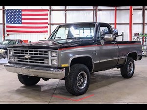 1986 Chevrolet K10 Silverado Short Bed 4x4 For Sale - Walk Around Video