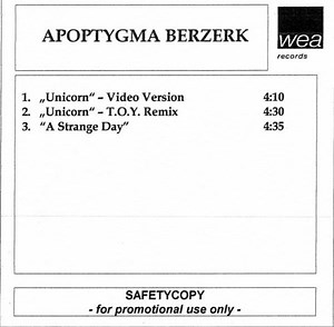 Apoptygma Berzerk - Unicorn