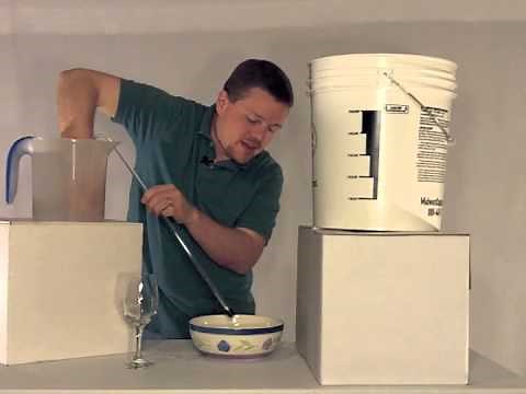 How To Use a Racking Cane for Making Wine