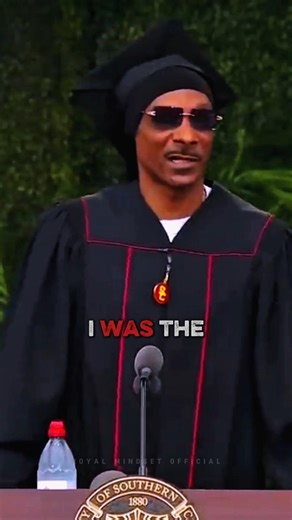 Snoop Dogg graduation speech. #viral #motivation #motivationalquotes #snoopdogg #graduate.