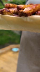 131K views · 1.7K reactions | Homemade sausages sizzle over open fire, filling the air with irresistible aroma and crackling sounds. #OutdoorCooking #SausageGrilling #OpenFire #Cooking | Life of Julia | Facebook