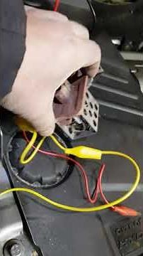 How check resistor cooling fan of citroen c5. It is not working radiator fan