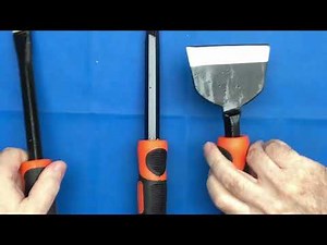 3-Piece Heavy-Duty Masonry Chisel Set | CR-V Steel Brick & Concrete Chisels Review & Demo