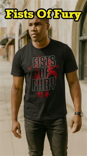Fists of Fury Tee 🇺🇸🔥 | American Streetwear Power | The Fury Line Warrior Apparel