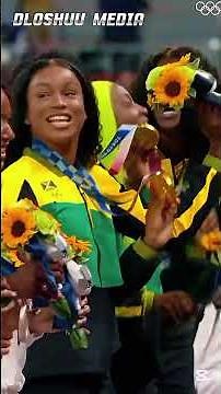 USA vs JAMAICA — TEE TEE • RICHARDSON • MELISSA THOMAS UNSTOPPABLE in the 4×100m Relay | DLOSHUU