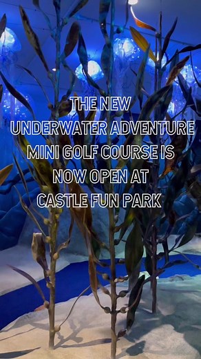 Experience the New Underwater Adventure Mini Golf at Castle Fun Park in Abbotsford