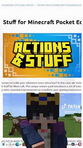!!بطريقة مجانية action and stuff كيف تنزل ريسورس باك #ماينكرافت #مودات_ماين_كرافت #actionandstuff #minecraft ##العاب