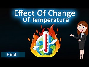 Effect of change of temperature || 3D animated explanation || class 9th & 11th science ||
