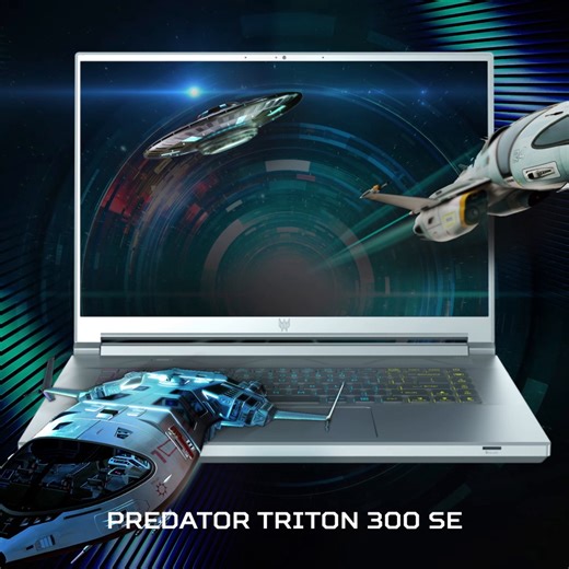 16 reactions | A gaming laptop built to propel you into a dynamic new dimension of peak gaming performance, the sleek, silver, and streamlined Triton 300SE packs: ✅ @Intel 12th Gen Intel #Corei7 ✅ @NVIDIAGeForce #RTX30 ✅ 240 Hz OLED panel Learn more at #NextAtAcer https://acer.co/3G0oFxZ | Predator Gaming | Facebook