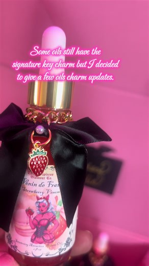 Formulas are still the same, I just changed a few of the charms. Again… is whimsy not enough of a reason? Just felt like it. 🪷#thevampiressglamourco #glamourmagick #glamourwitch #spelloil #beautywitch