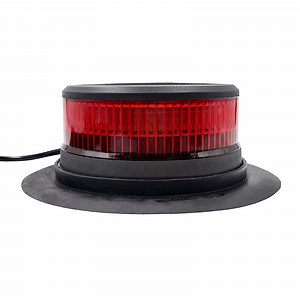 [Hot Item] 10-30VDC Red Emergency, Warning, Flashing, Rotating, LED Beacon with R65 Certificate for Police, Ambulance, Trucks, Forklifting, Agricultural, Tailer