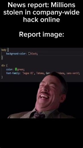 Why can't they just Google "hacking code" or something? #hacker #learnhacking #html #website