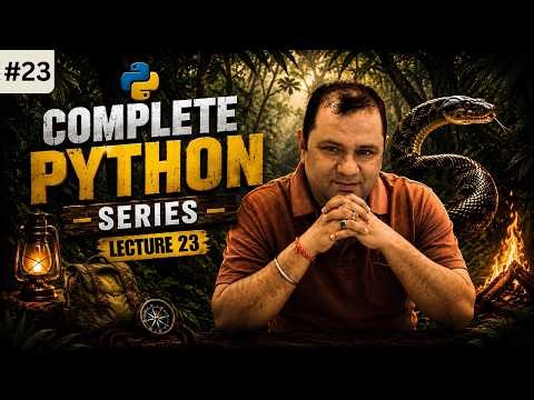 #23 Complete Python Programming Series 🐍 | Beginner to Advanced | Lecture 23