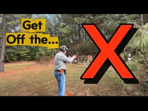 Get Off the X! | Move, Shoot, and Survive – Defensive Shooting Drill