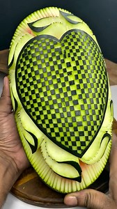 Simple fruit carving design 🍉✨ Easy carving ideas for beginners — anyone can try at home. Watch till the end for the final reveal 👀 If you enjoy simple & satisfying food art, follow for more fruit carving ideas 🔪✨ #FruitCarving #SimpleCarving #FoodArt #BeginnerFriendly #EasyCarving #SatisfyingVideo #kitchenartstudio | Kitchen Art Studio