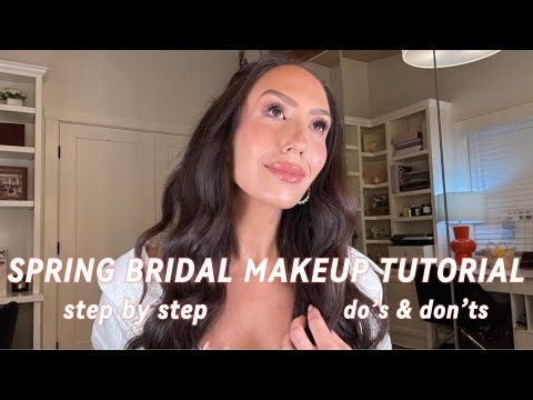2025 Spring Bridal Makeup Tutorial and Wedding Makeup Do's & Don'ts | Cheryl Burke