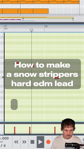 The biggest sounds can start with a single synth. 🎛️ That aggressive @snowstrippers style lead comes down to layering the right effects in the Rack. @xj1mmyx starts with Malström, then opens it up with delay and reverb to create a wide, spatial atmosphere that feels larger than life. A quarter-note sidechain adds movement and works almost like a gate, carving space into the sound. Finish it with heavy distortion and the lead cuts through with some real attitude. It’s a simple chain, but the com
