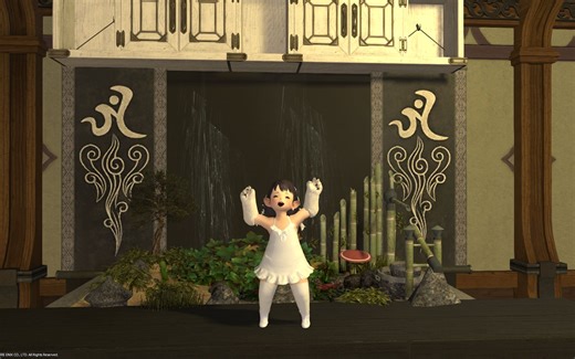 【FF14装修】萌新造景教程之水幕/雨幕(雨天）