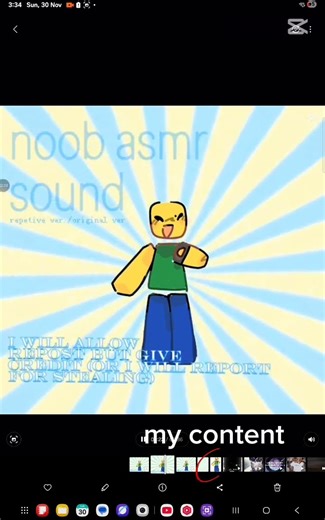 asmr sound + chill roblox noob sound #roblox