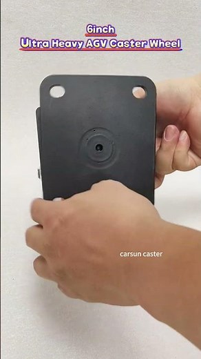 Ultra Heavy Duty AGV Casters 6Inch Aluminum Core Polyurethane PU Wheel Double Wheel Swivel Caster