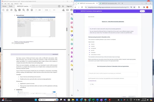 BSBTEC201 Exercise 1A