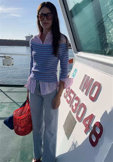 Spotted at the port the new denim fits from Stradivarius 🛟⚓️🎣 #denim #stradilooks #outfitinspo #denimfit #fyp