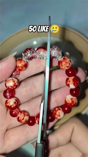 I don't like bracelet 😭 #beads #bracelets #youtubeshorts