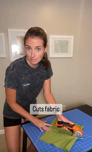 Worx ZipSnip electric scissors making the pain of regular scissors a thing of the past!