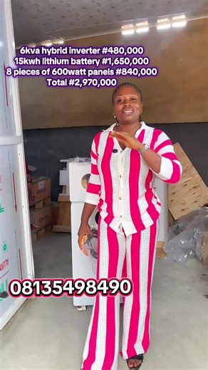 48V 15kWh Lithium Battery & 6kVA Hybrid Inverter for Off-Grid Living