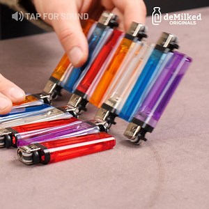 4.1K views · 30 reactions | DIY Desk Lamp Made from Lighters | DeMilked | Facebook