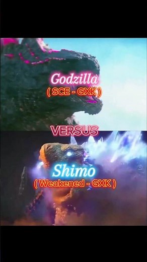 Godzilla Evolved vs Shimo | Fire vs Ice | Monsterverse Titan War